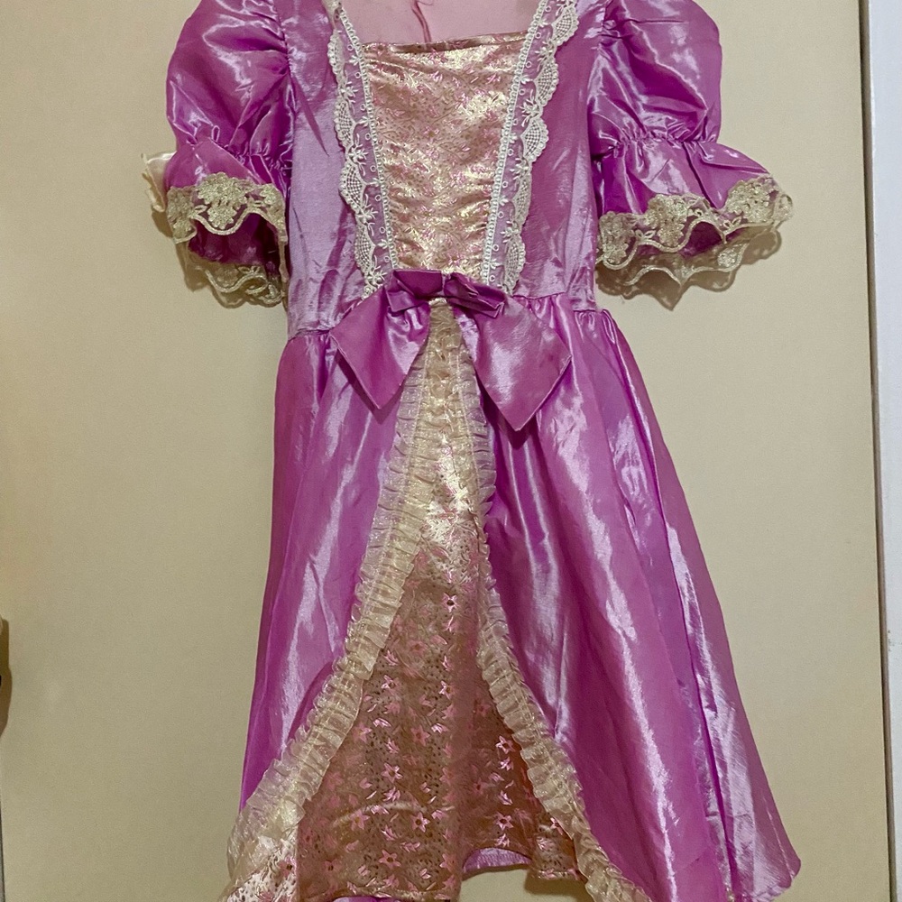 Pink and Gold Kids Princess Costume size M